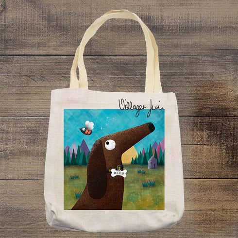 Dachshund - Personalised Pooch Tote Bag